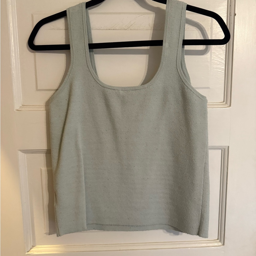 Express Women's Tank Top - Light Green